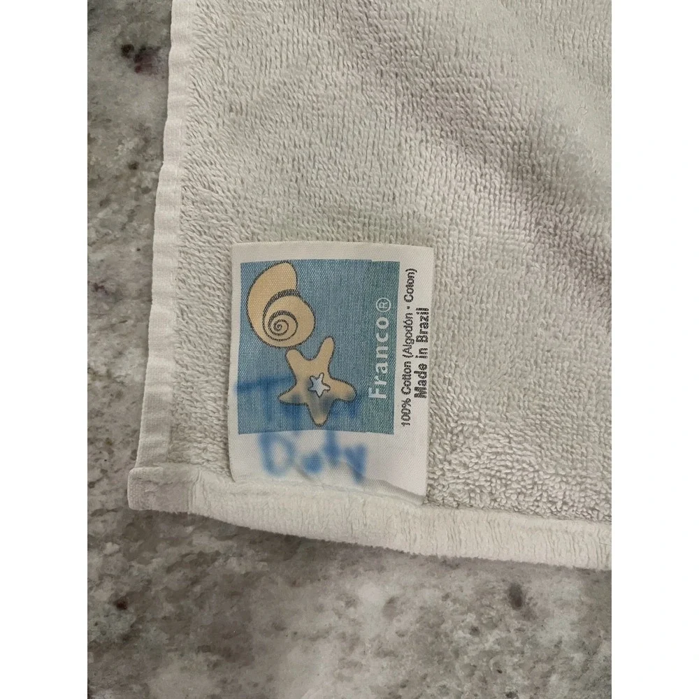 VTG Y2K Dexters Laboratory Beach Towel Cartoon Network Franco Cotton‎ 50x26
